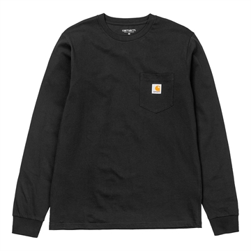 Carhartt T-shirt Pocket l/s Black